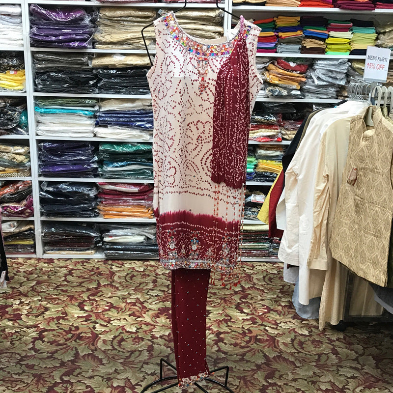 Kurta Churidar Dupatta Size 40