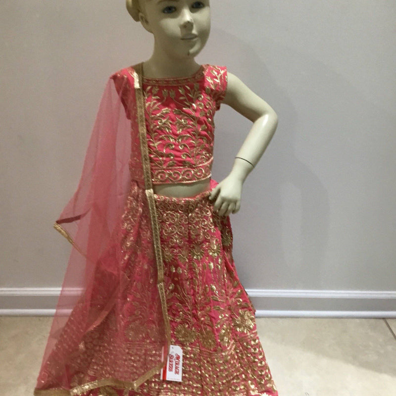 Children lehangha cholli - Mirage Sarees