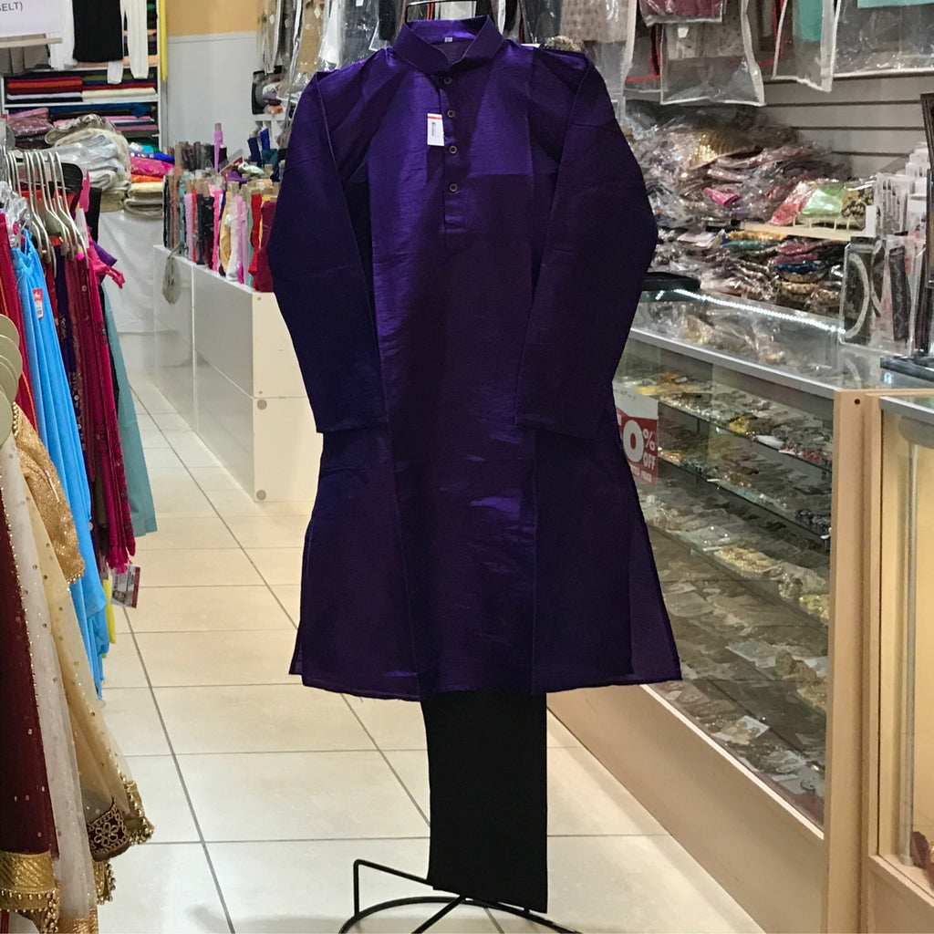 KURTA PAJAMA SIZE 44 DARK PURPLE