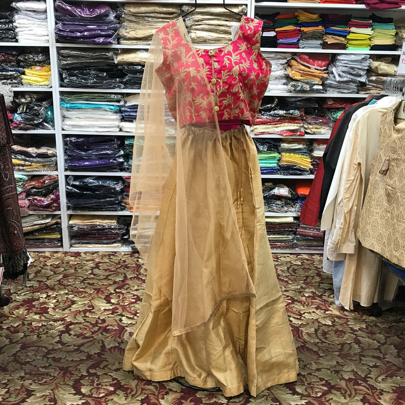 Lehenga Choli Dupatta Size 40