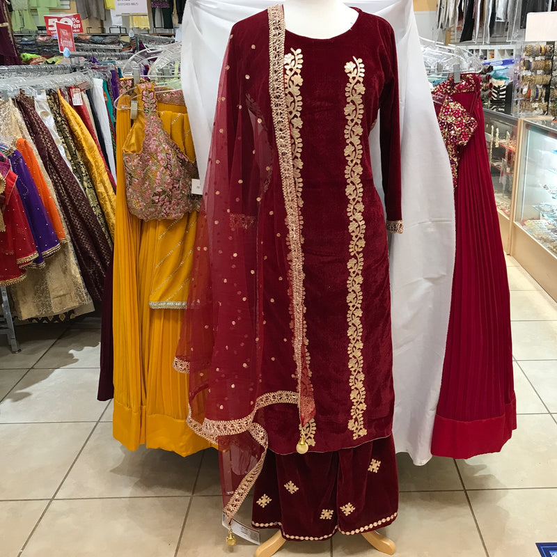 KURTA TROUSER SCARF