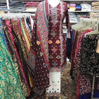KURTA TROUSER SCARF SIZE 42