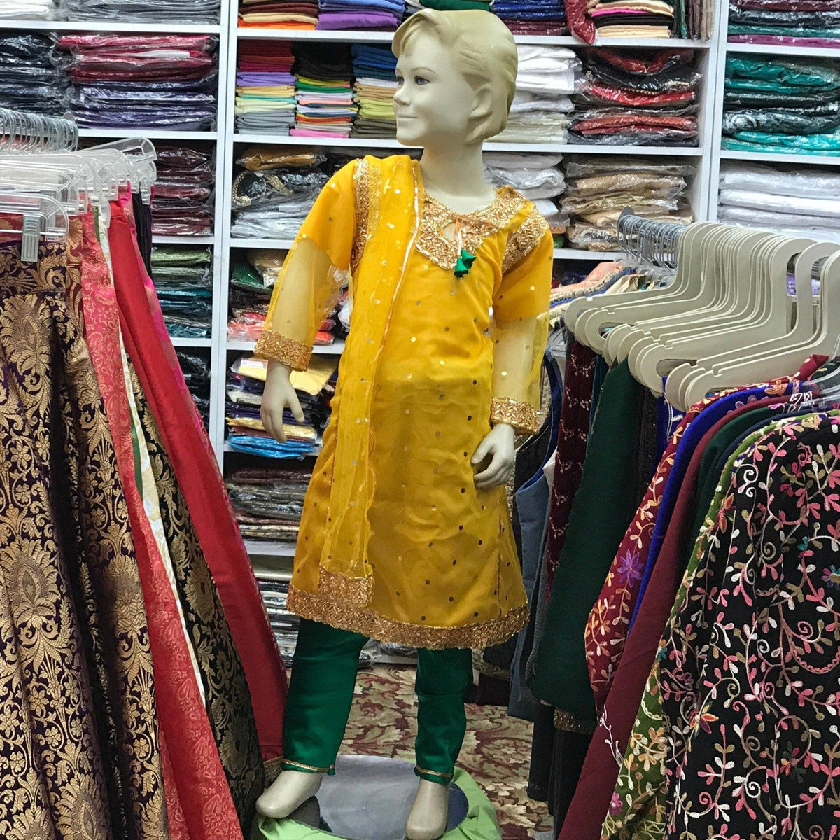 KURTA CHURIDAR DUPATTA - Mirage Sarees