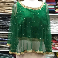 Poncho Blouse Size 40 - Mirage Sarees