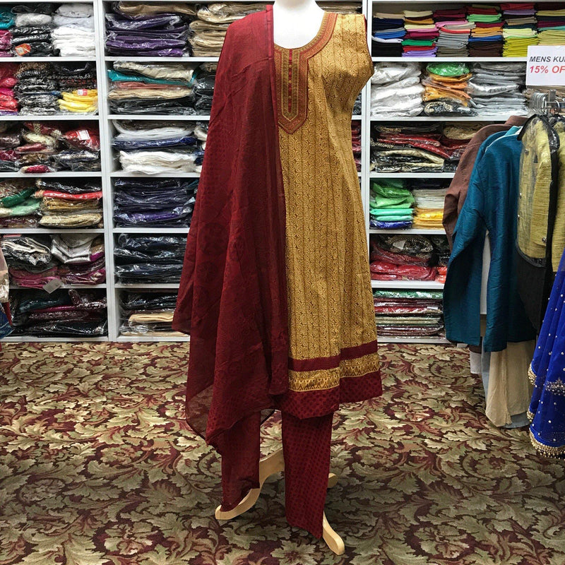 Kurta Churidar Dupatta Size 44 - Mirage Sari Center