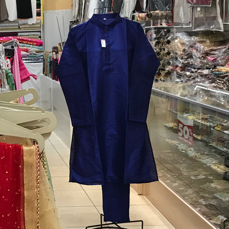 KURTA PAJAMA SIZE 48 BRIGHT NAVY BLUE