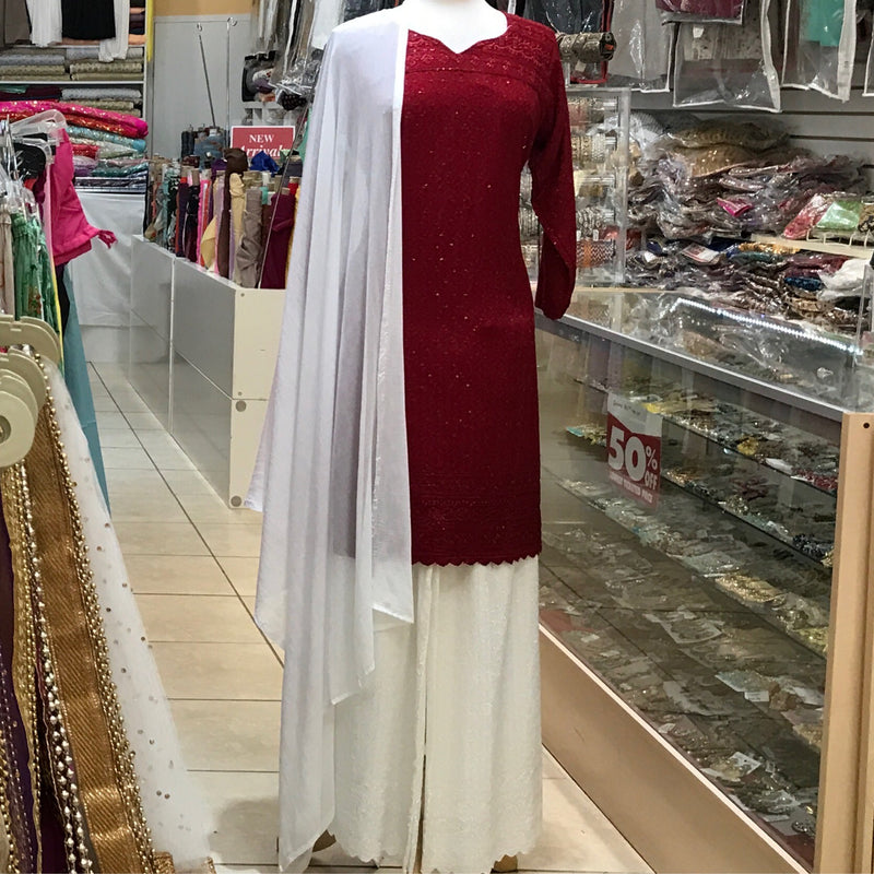 KURTA TROUSER SCARF SIZE 38