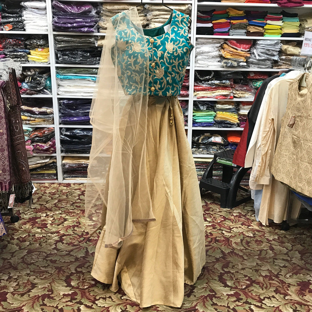 Lehenga Choli Dupatta Size 38