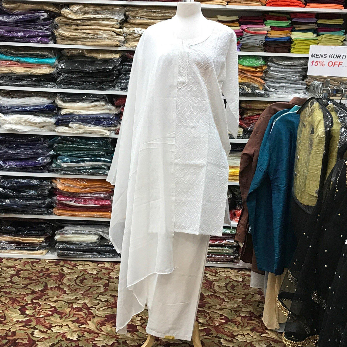 Kurta Shalwar Dupatta Size 50 - Mirage Sari Center