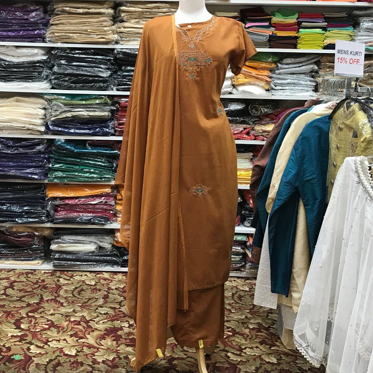 Kurta Shalwar Dupatta Size 38 - Mirage Sarees