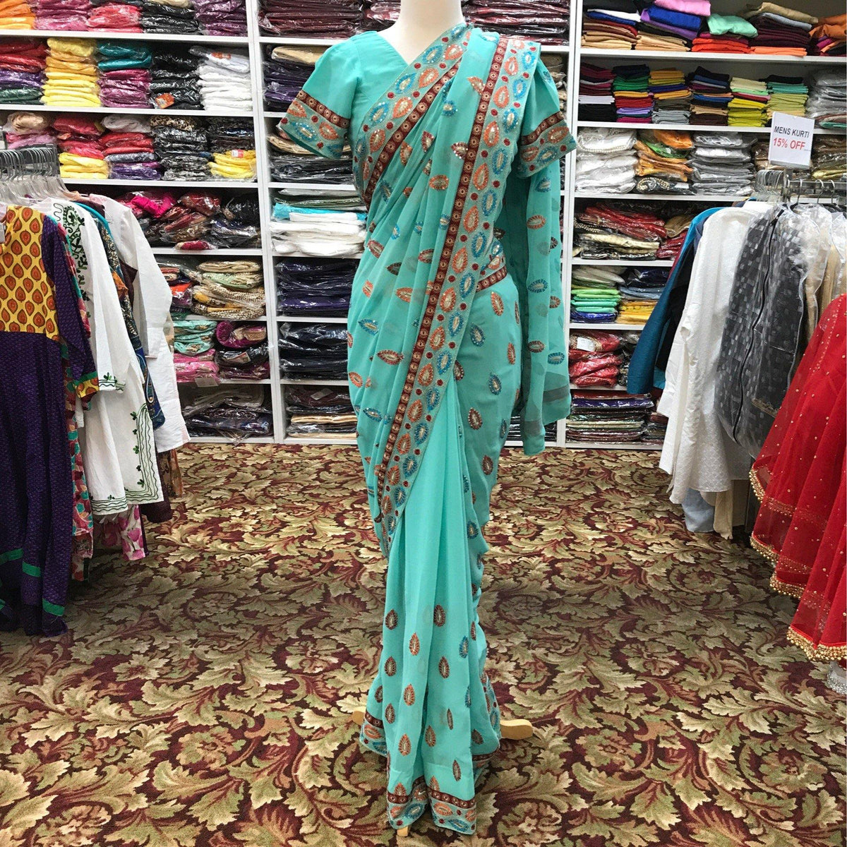 DESIGNER SAREE - Mirage Sari Center