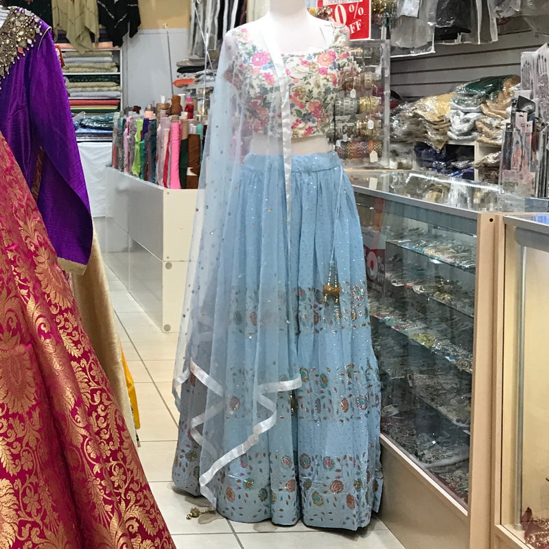 LEHENGA CHOLI SCARF, SIZE 42