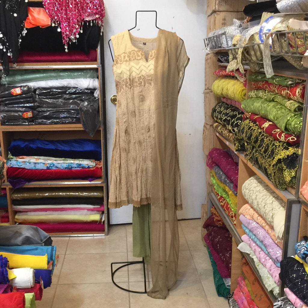 Short Anarkali Churidar Size 38