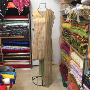 Short Anarkali Churidar Size 38