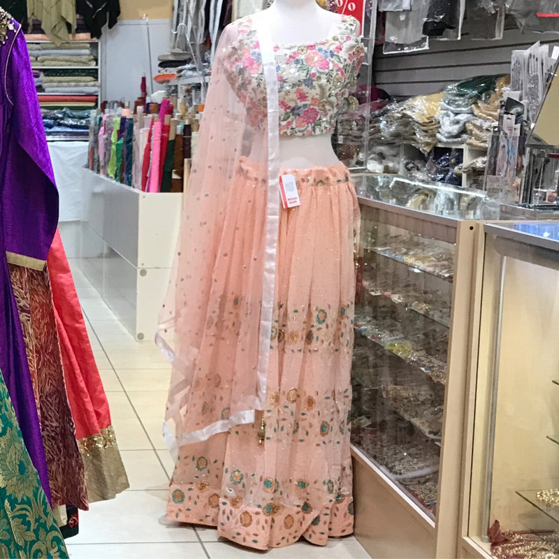 LEHENGA CHOLI SCARF, SIZE 42