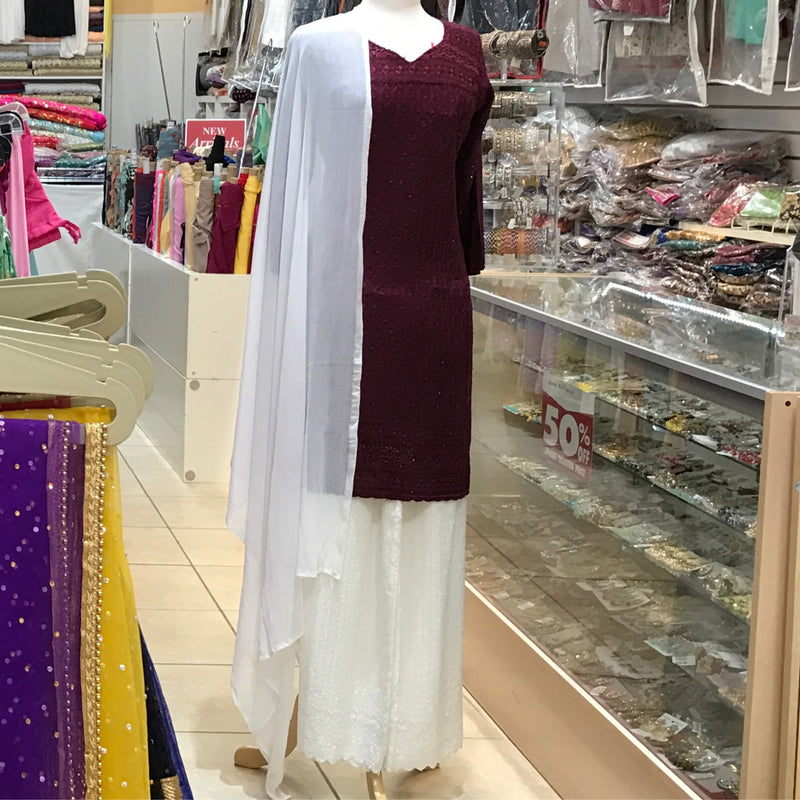 KURTA TROUSER SCARF SIZE 38