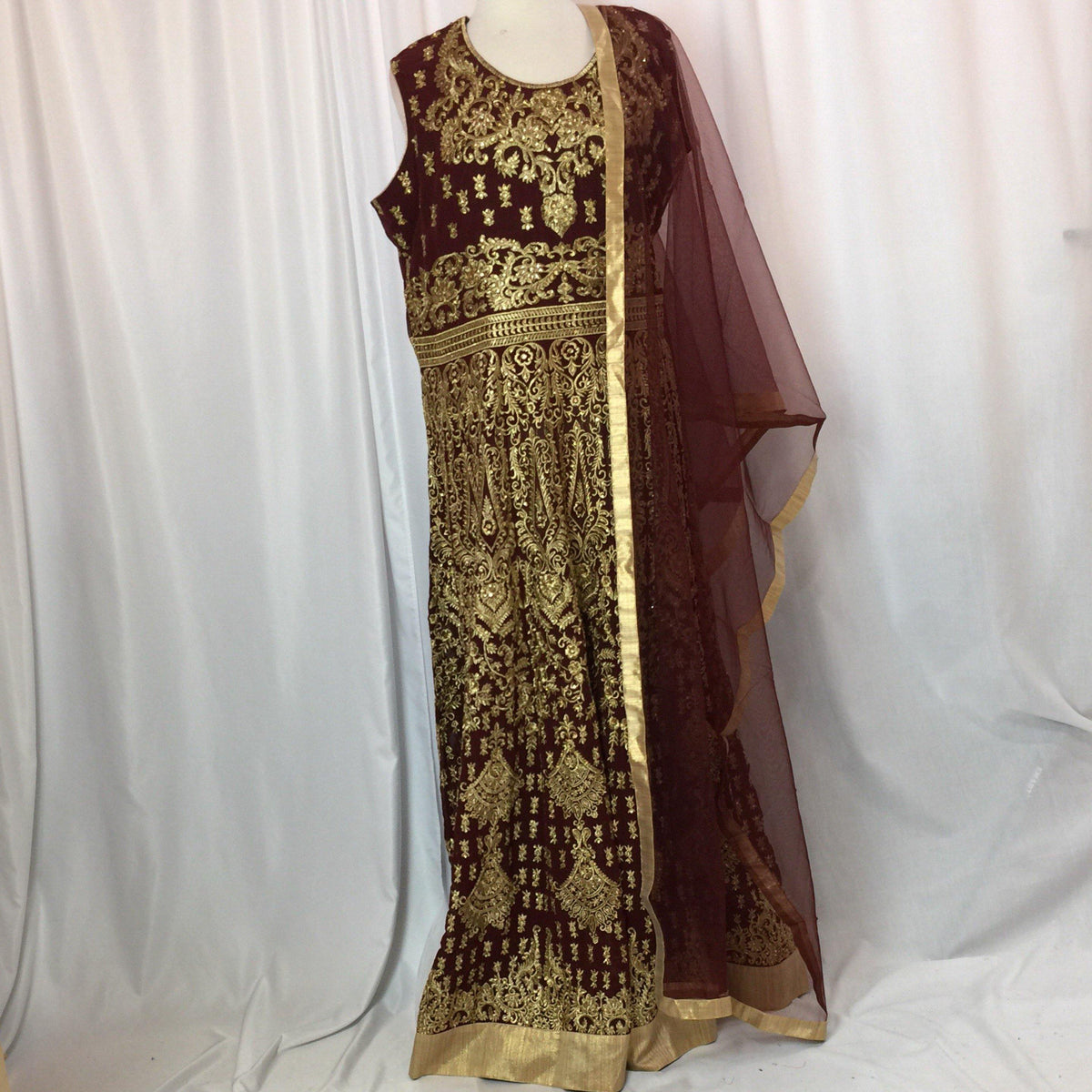 Anarkali Gown Size 50 - Mirage Sari Center