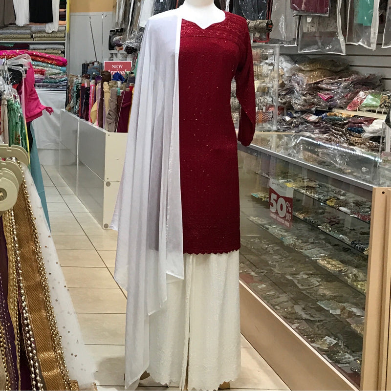 KURTA TROUSER SCARF SIZE 38