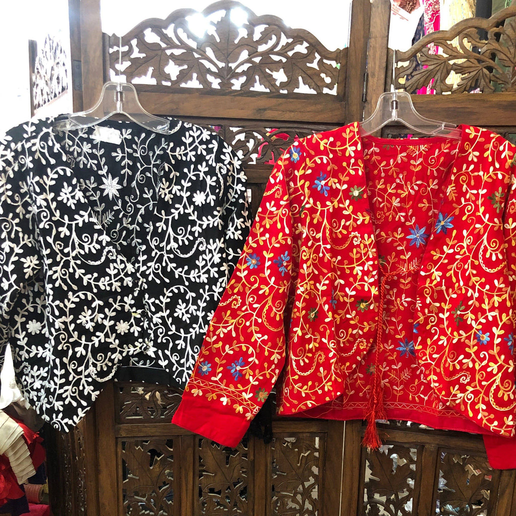 Kashmiri waist coat - Mirage Sarees