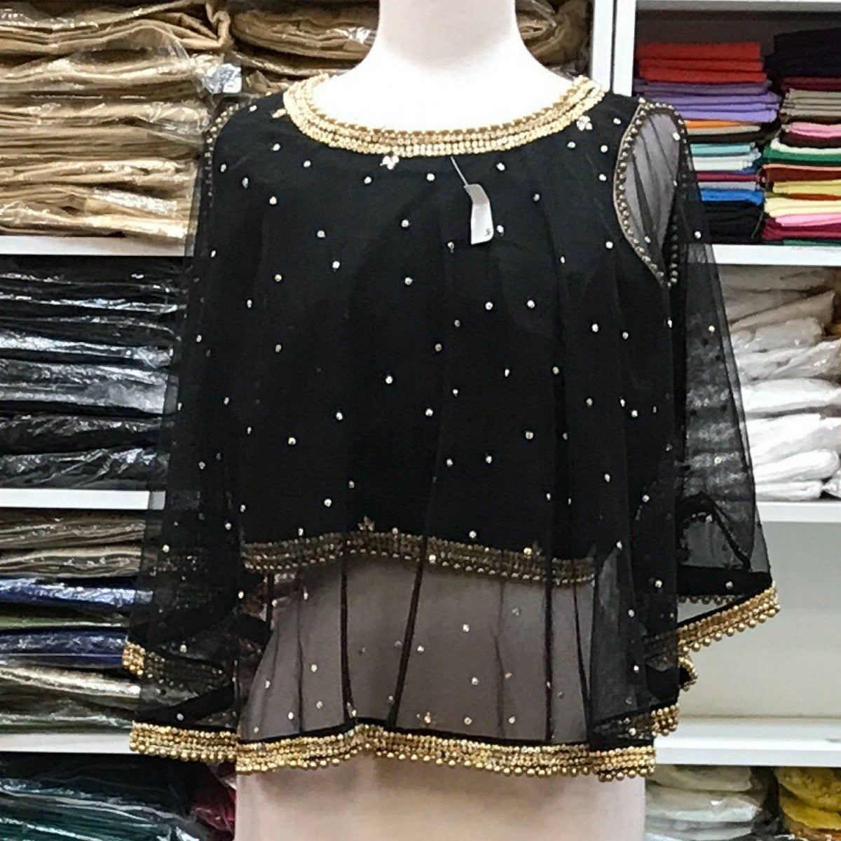 Poncho Blouse Size 42 - Mirage Sarees