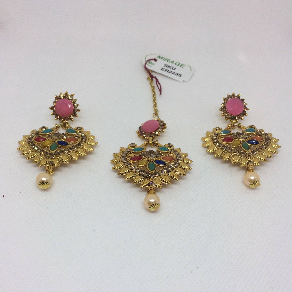 Earrings Tikka - Mirage Sarees