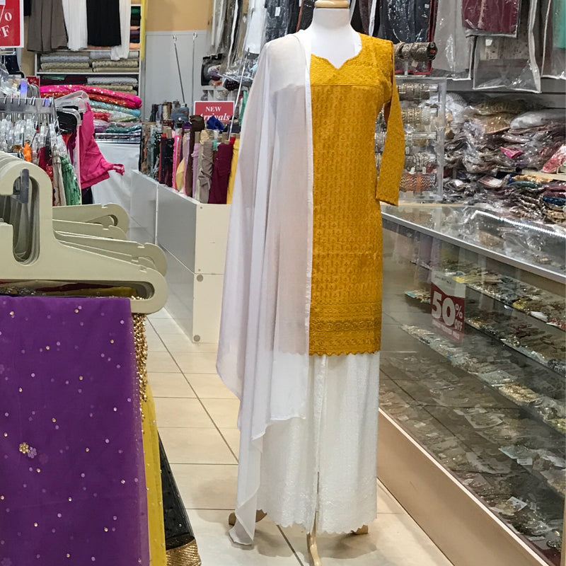 KURTA TROUSER SCARF SIZE 42
