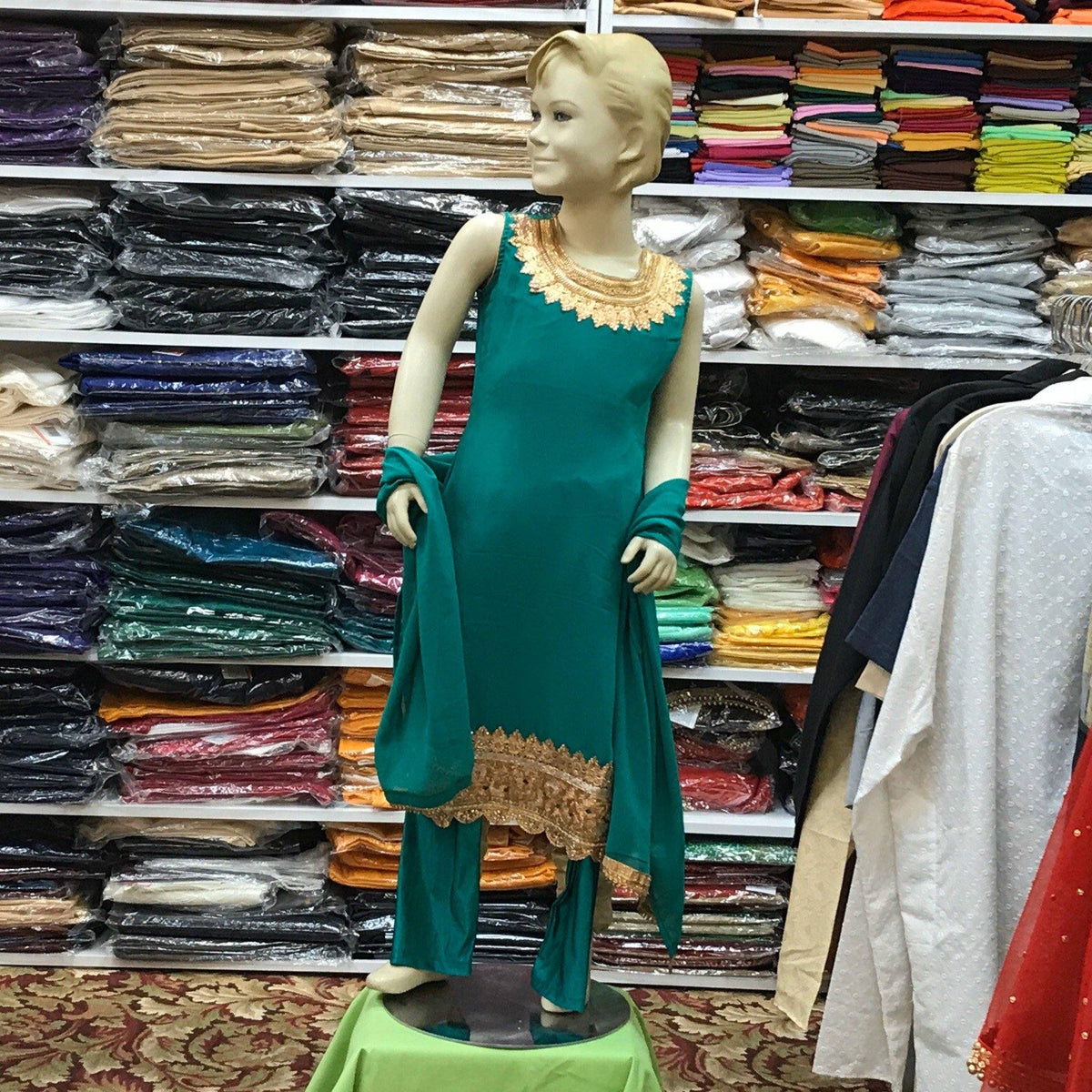 Kurta Churidar Dupatta Size 28 - Mirage Sarees