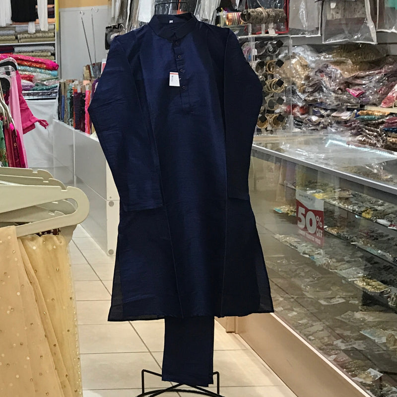 KURTA PAJAMA SIZE 48 DARK NAVY BLUE