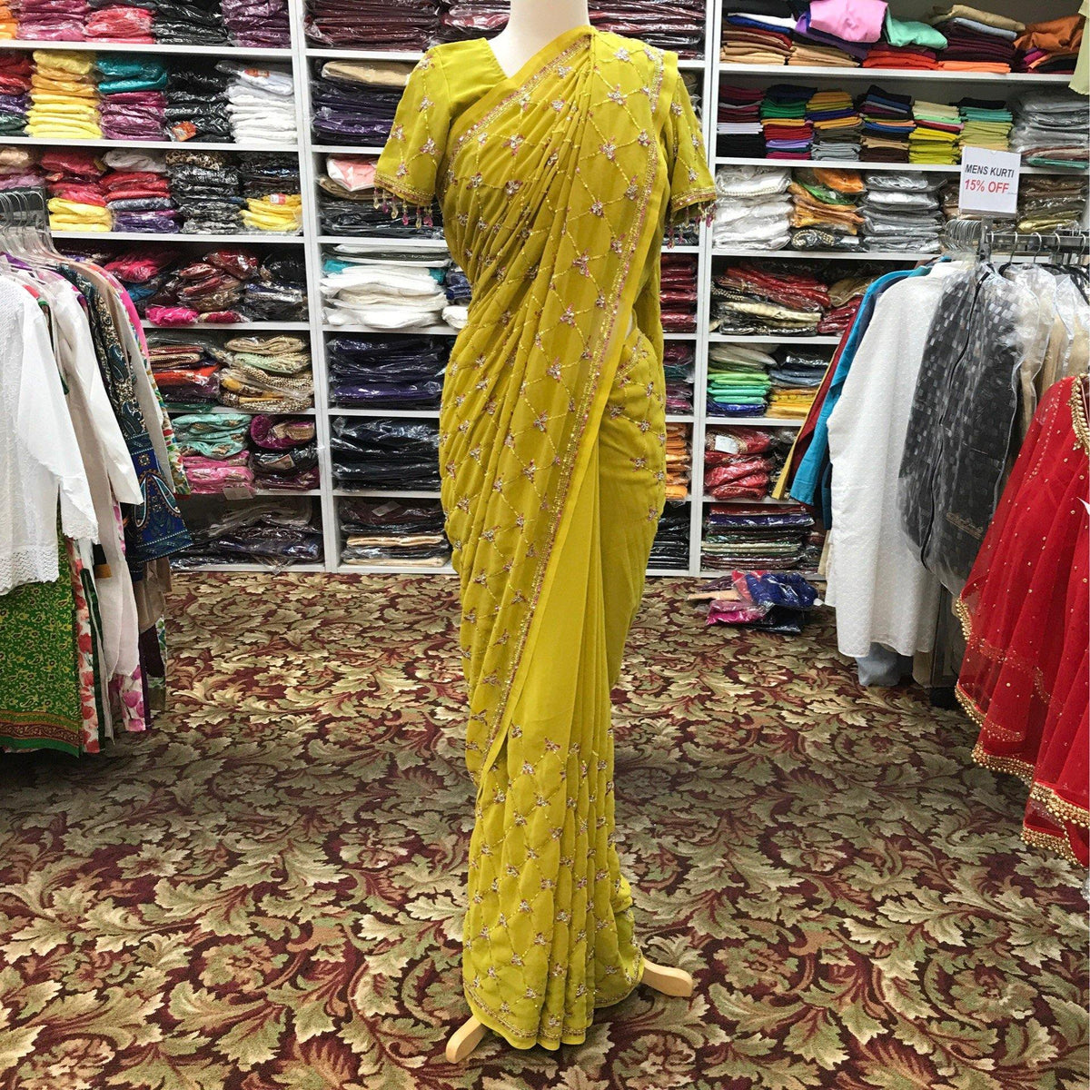 DESIGNER SAREE - Mirage Sari Center