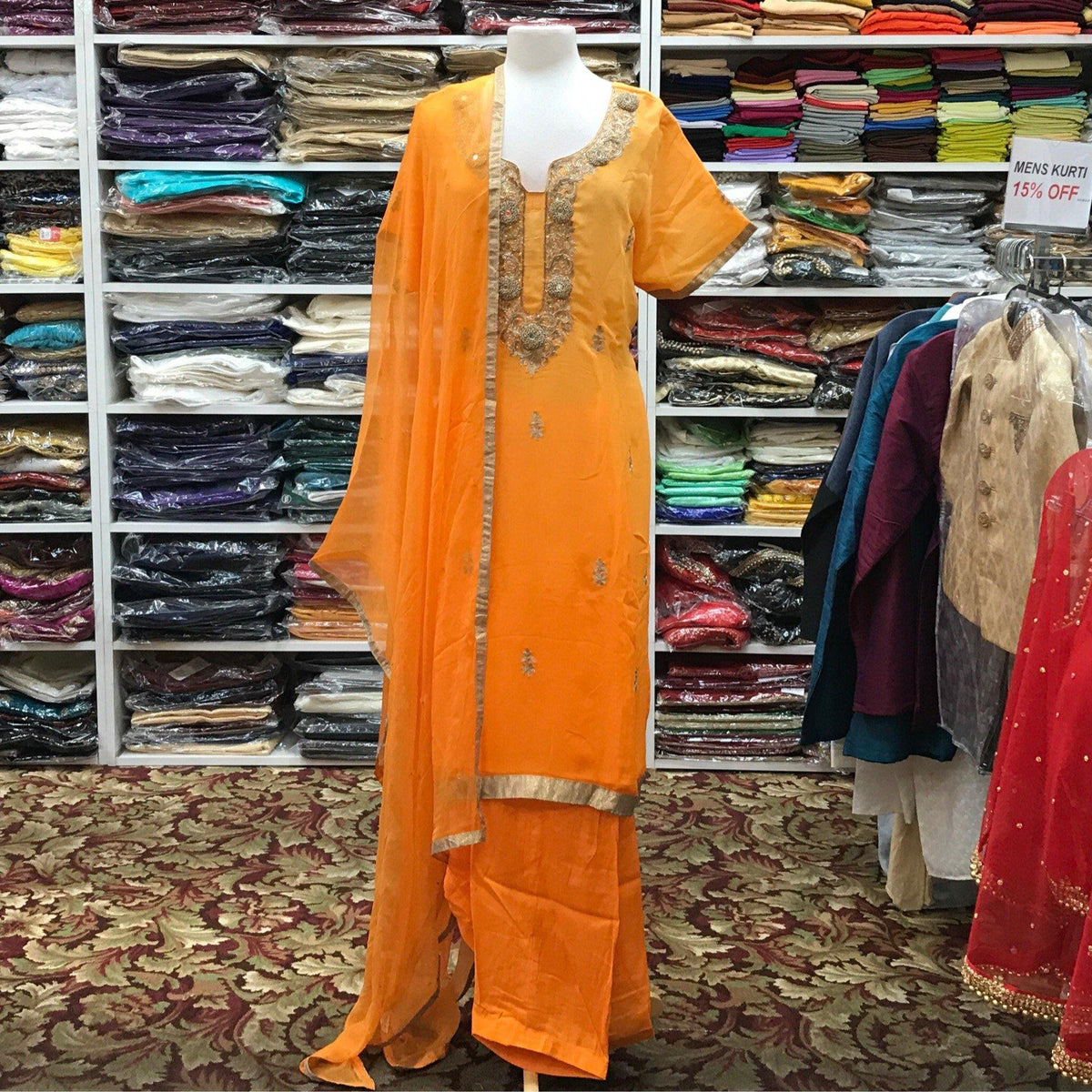 Kurta Shalwar Dupatta Size 58 - Mirage Sari Center