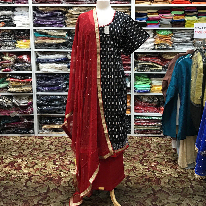 Kurta Plazo Dupatta Size 60 - Mirage Sari Center