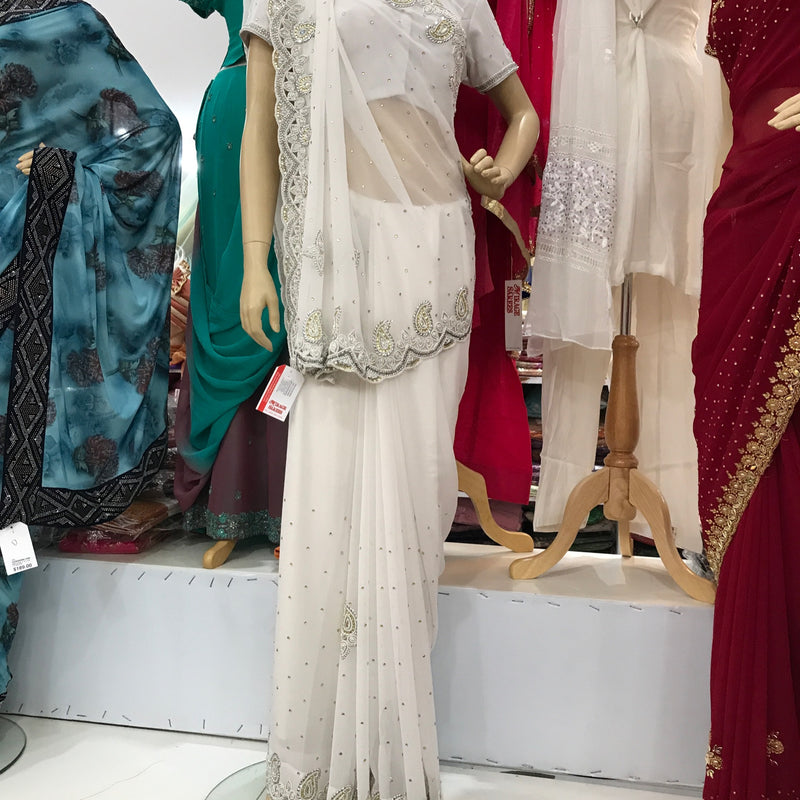 EMB SAREE R BLOUSE