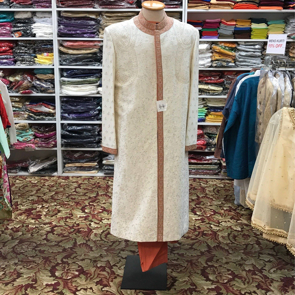 Sherwani pajama size 44 - Mirage Sarees
