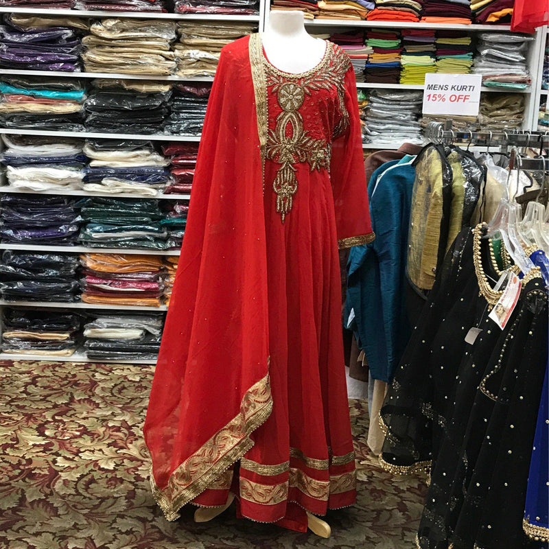 Anarkali Churidar Dupatta Size 52 - Mirage Sari Center