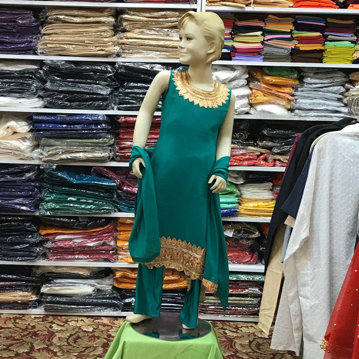 Kurta Churidar Dupatta Size 32 - Mirage Sarees