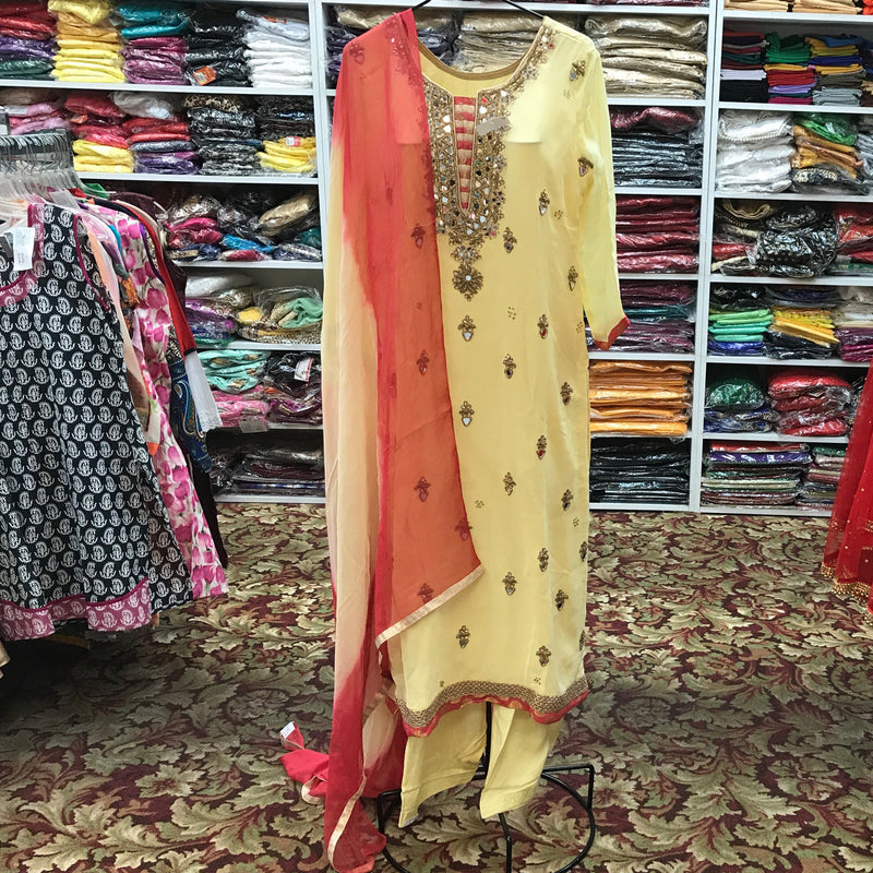 Kurta Shalwar Dupatta Size 44