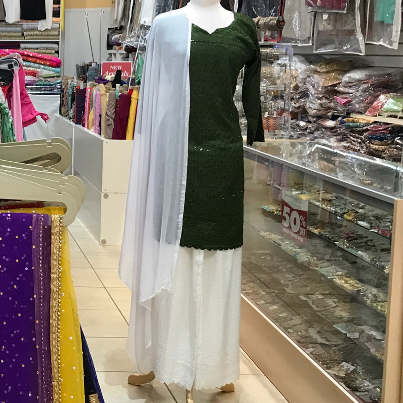 KURTA TROUSER SCARF SIZE 40