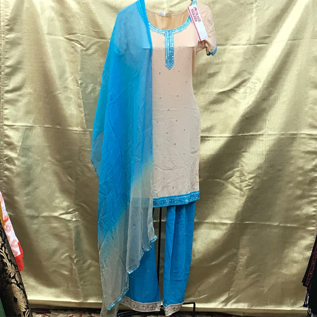 KURTA SHALWAR DUPATTA SIZE 38