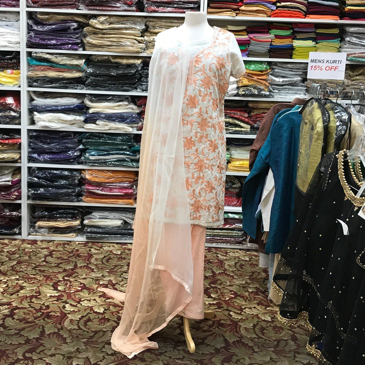 Kurta Shalwar Dupatta Size 40 - Mirage Sari Center