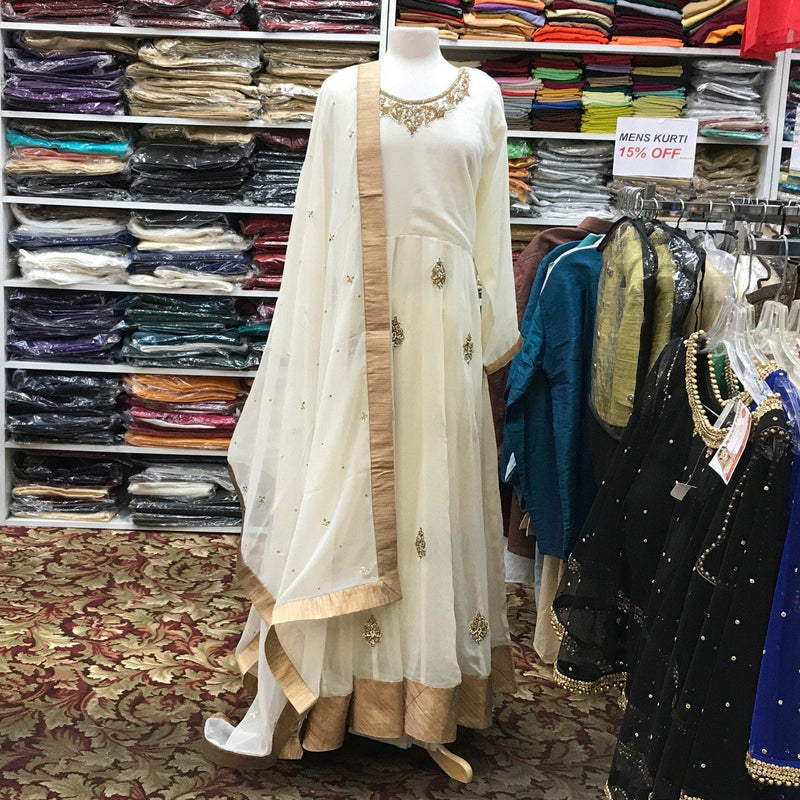 Anarkali Churidar Dupatta Size 52 - Mirage Sari Center