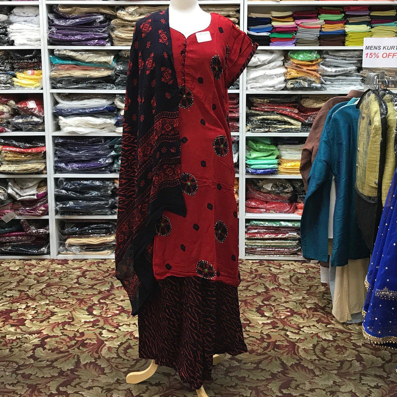 Kurta Plazo Dupatta Size 48 - Mirage Sari Center