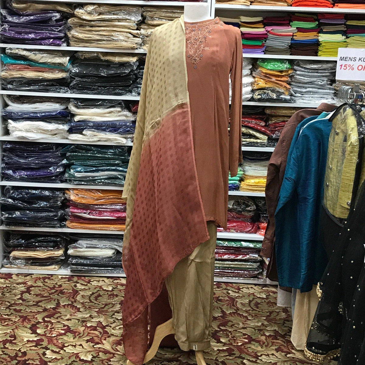 Kurta Shalwar Dupatta Size 38 - Mirage Sari Center