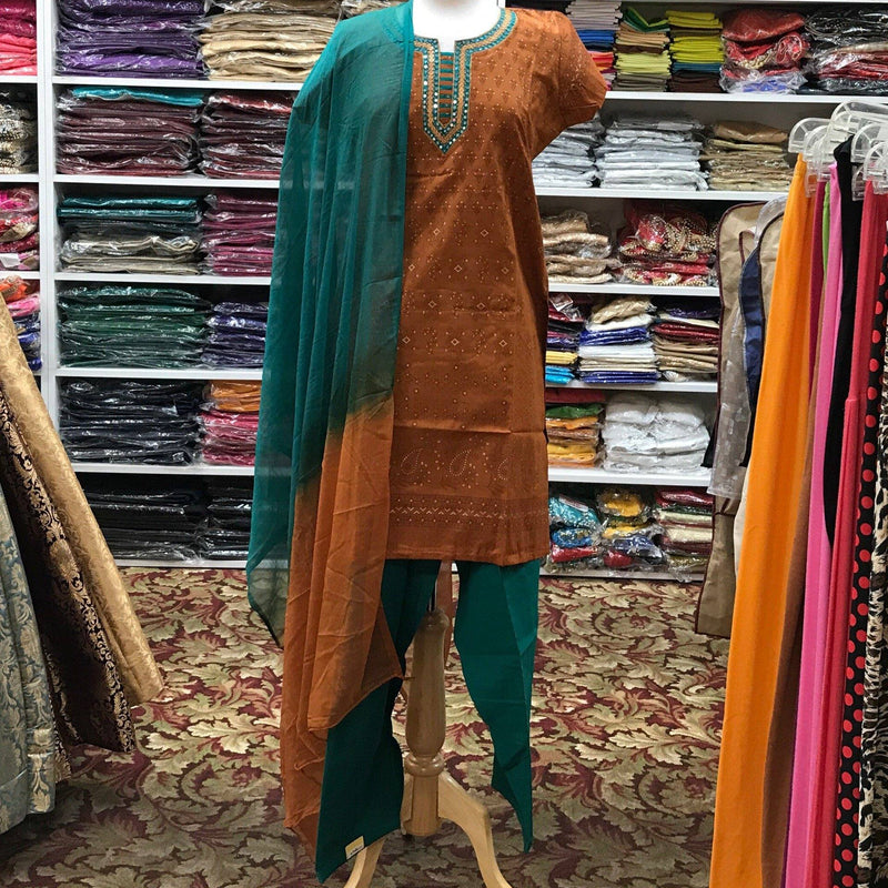 KURTA SHALWAR DUPATTA SIZE 40 - Mirage Sarees