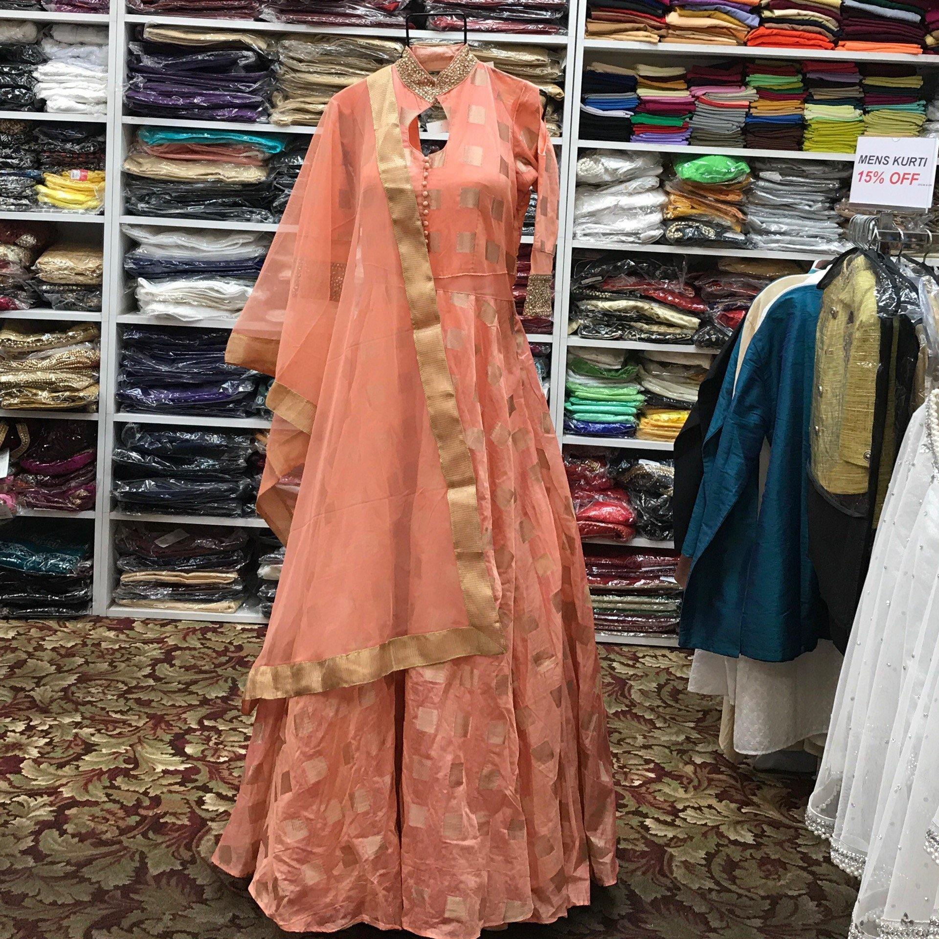 Anarkali Churidar Dupatta Size 40 - Mirage Sari Center