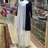 KURTA TROUSER SCARF SIZE 42 DARK NAVY BLUE