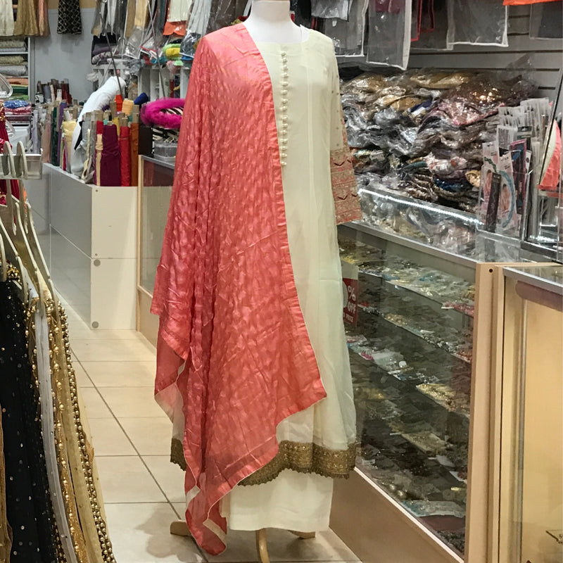 KURTA TROUSER SCARF, SIZE X LARGE