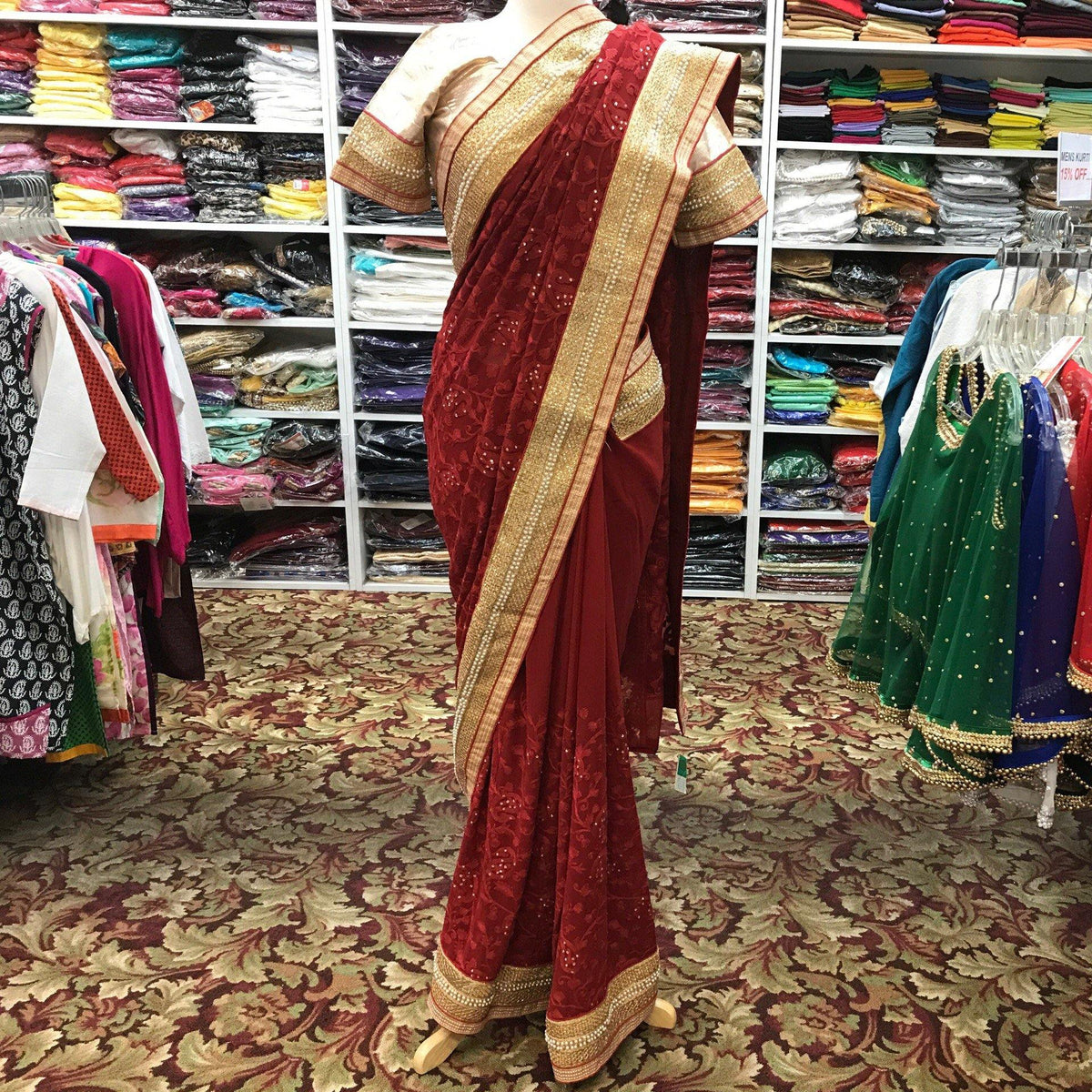 DESIGNER SAREE - Mirage Sari Center