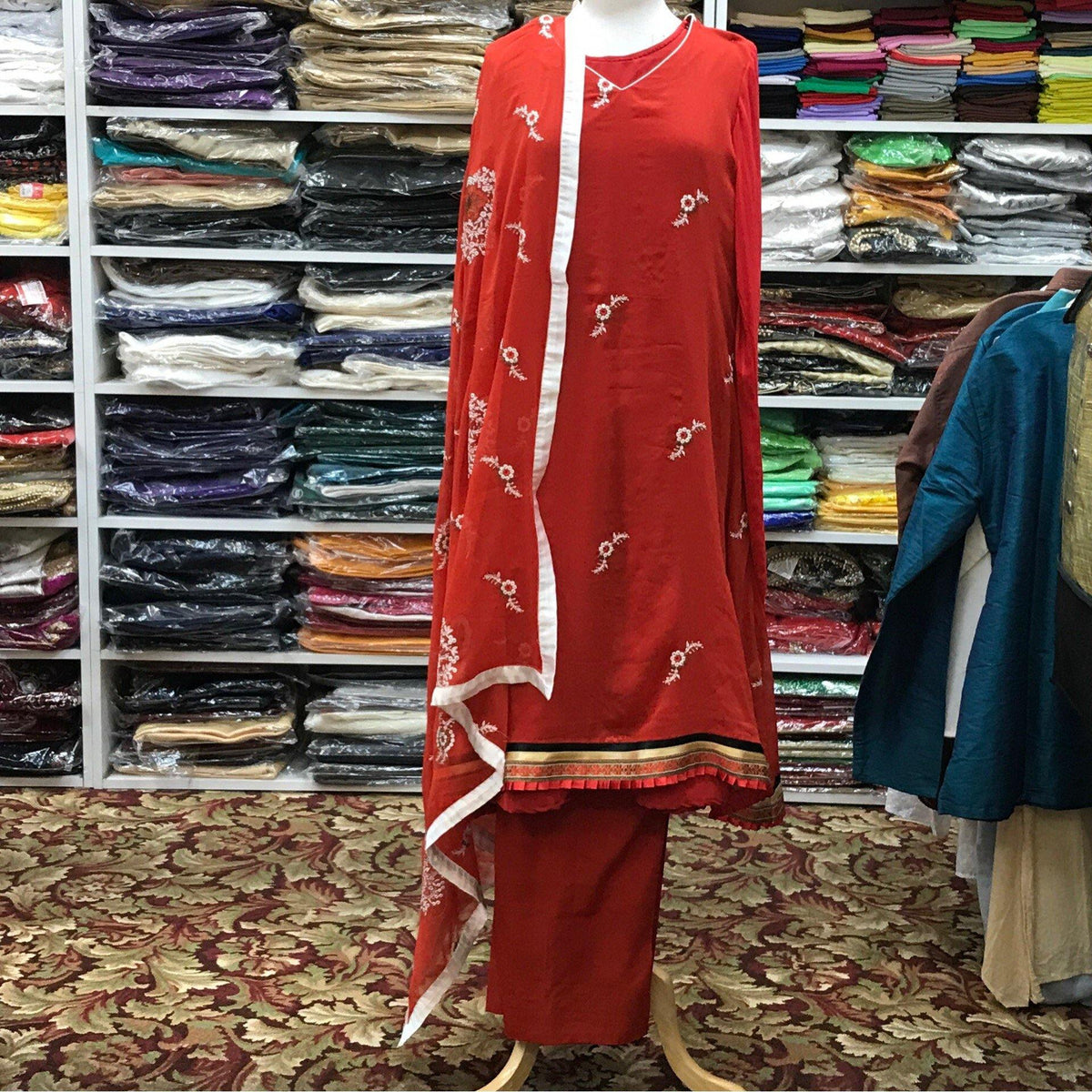 Kurta Pants Dupatta Size 38 - Mirage Sari Center