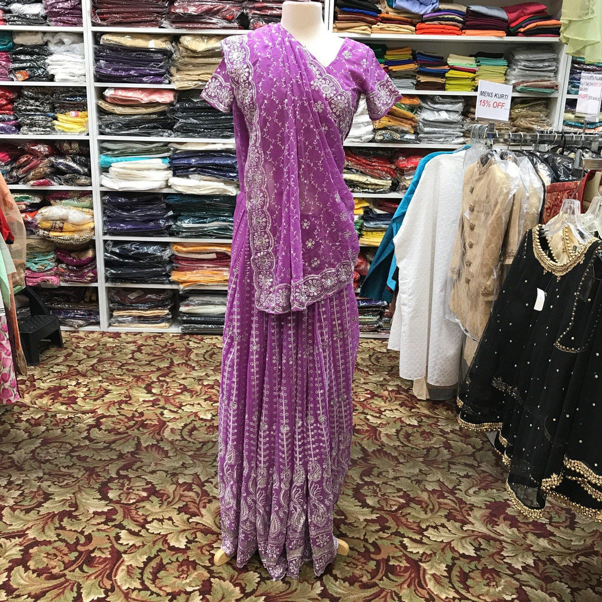 DESIGNER SAREE - Mirage Sari Center