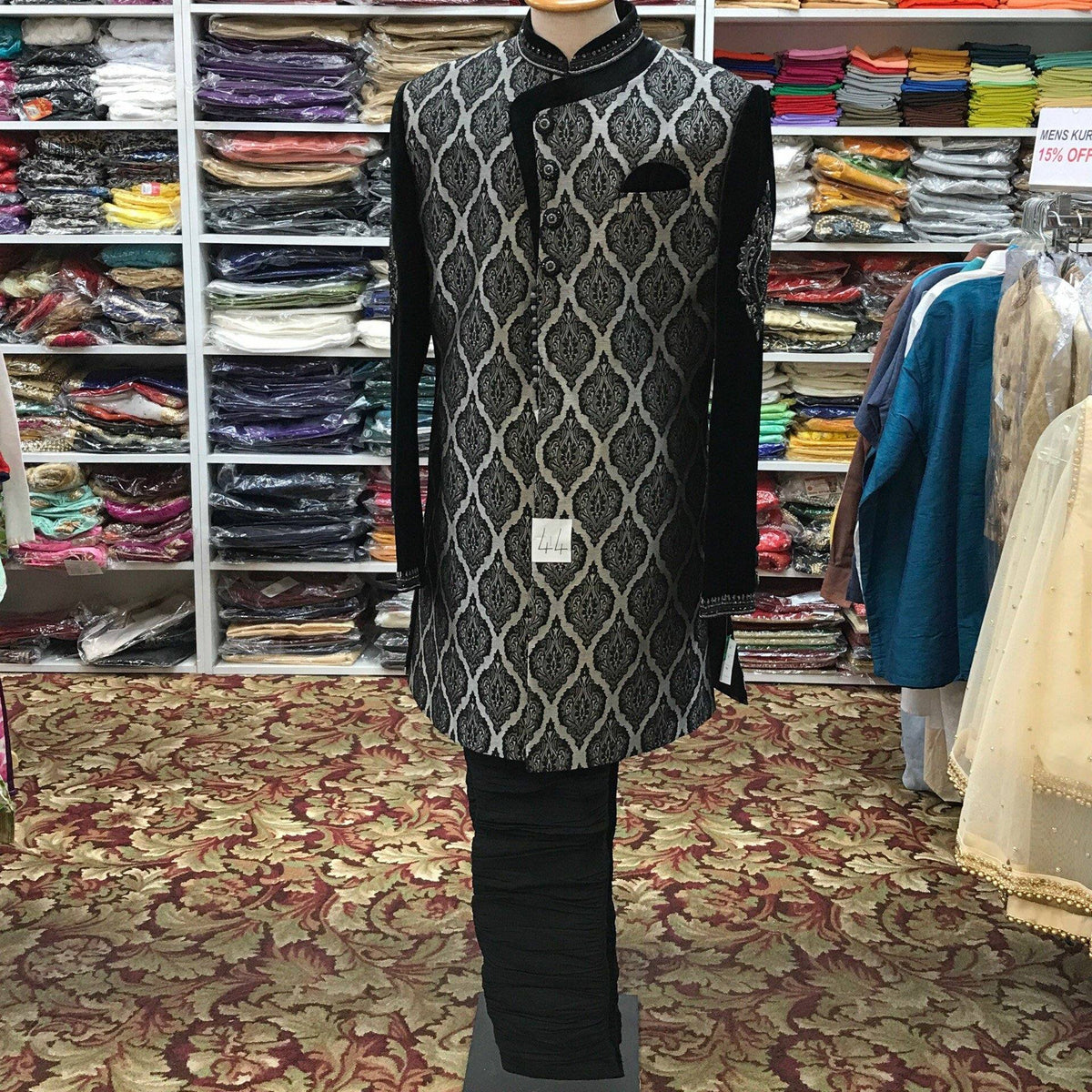 Sherwani pajama size 44 - Mirage Sarees
